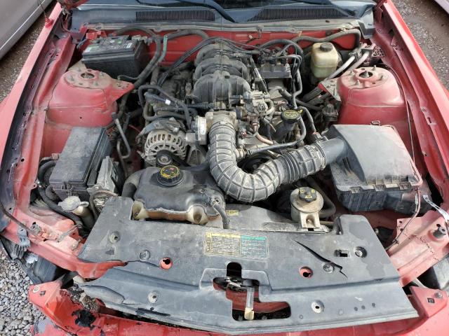 1ZVFT80N055160124 - 2005 FORD MUSTANG RED photo 11