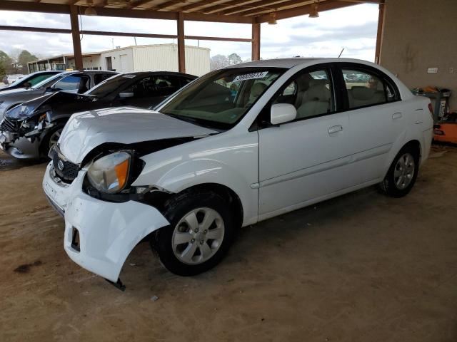 KNADH4B32B6924946 - 2011 KIA RIO BASE WHITE photo 1