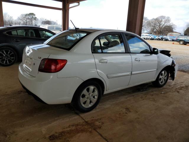 KNADH4B32B6924946 - 2011 KIA RIO BASE WHITE photo 3