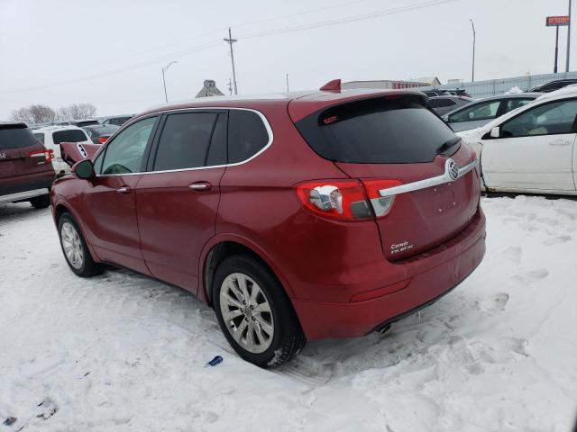 LRBFX2SA9JD114997 - 2018 BUICK ENVISION ESSENCE RED photo 2