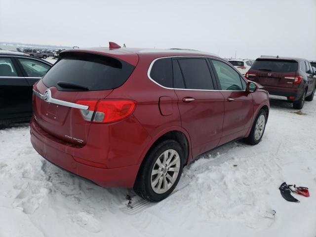 LRBFX2SA9JD114997 - 2018 BUICK ENVISION ESSENCE RED photo 3