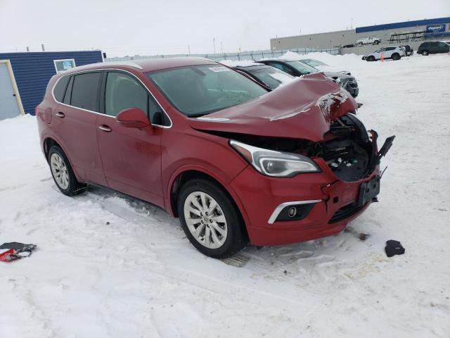LRBFX2SA9JD114997 - 2018 BUICK ENVISION ESSENCE RED photo 4