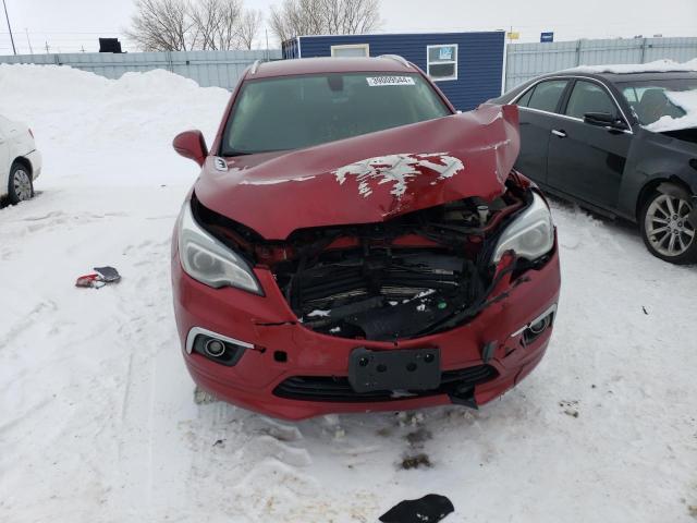 LRBFX2SA9JD114997 - 2018 BUICK ENVISION ESSENCE RED photo 5