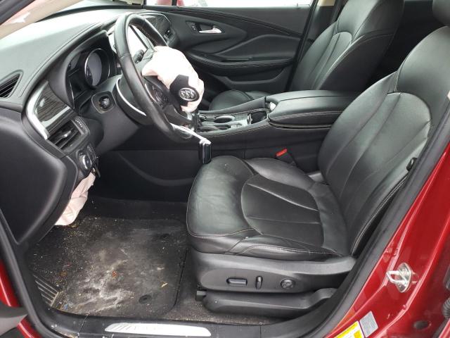LRBFX2SA9JD114997 - 2018 BUICK ENVISION ESSENCE RED photo 7