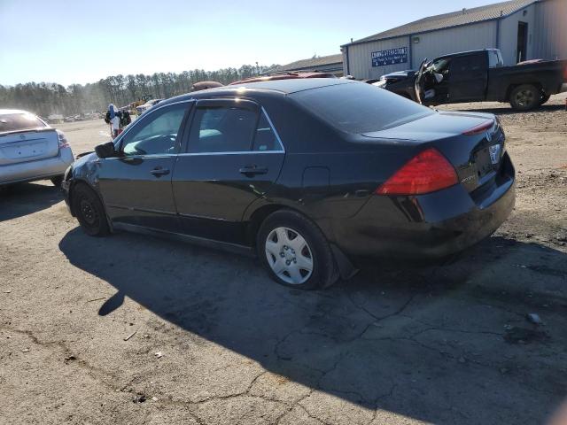 1HGCM56427A104391 - 2007 HONDA ACCORD LX BLACK photo 2