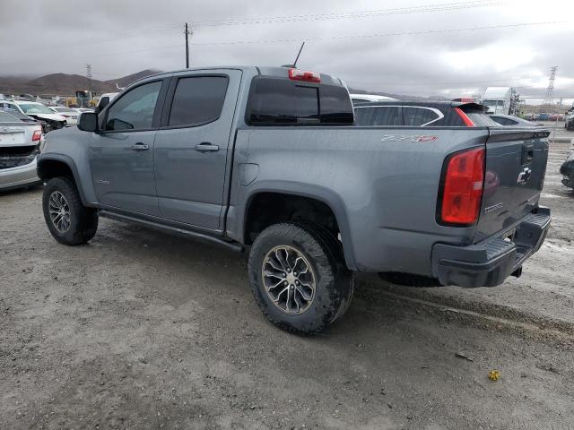 1GCPTEE18J1325267 - 2018 CHEVROLET COLORADO ZR2 GRAY photo 2