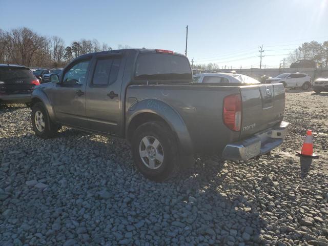 1N6AD07W48C419611 - 2008 NISSAN FRONTIER CREW CAB LE GRAY photo 2