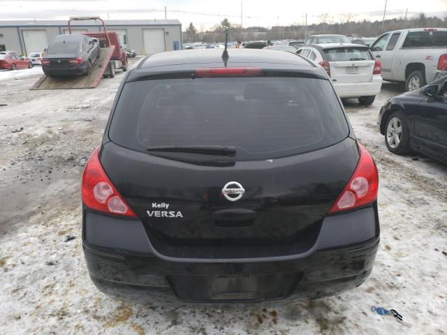 3N1BC1CP6BL426850 - 2011 NISSAN VERSA S BLACK photo 6