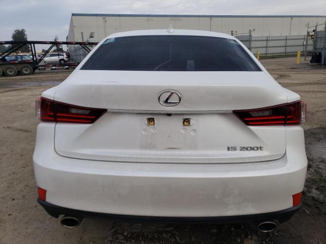 JTHBA1D24G5015846 - 2016 LEXUS IS 200T WHITE photo 6