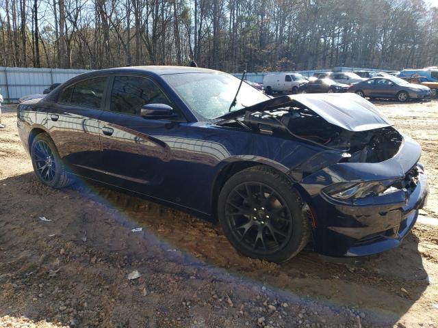 2C3CDXHG6GH277290 - 2016 DODGE CHARGER SXT BLUE photo 4