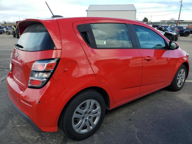 1G1JG6SB7L4125343 - 2020 CHEVROLET SONIC RED photo 3