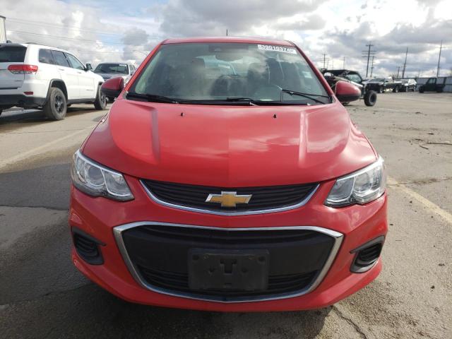 1G1JG6SB7L4125343 - 2020 CHEVROLET SONIC RED photo 5