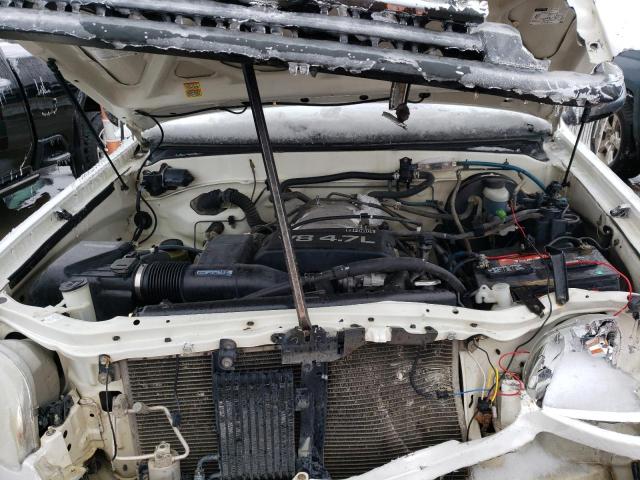 5TBRT34192S308117 - 2002 TOYOTA TUNDRA ACCESS CAB WHITE photo 11