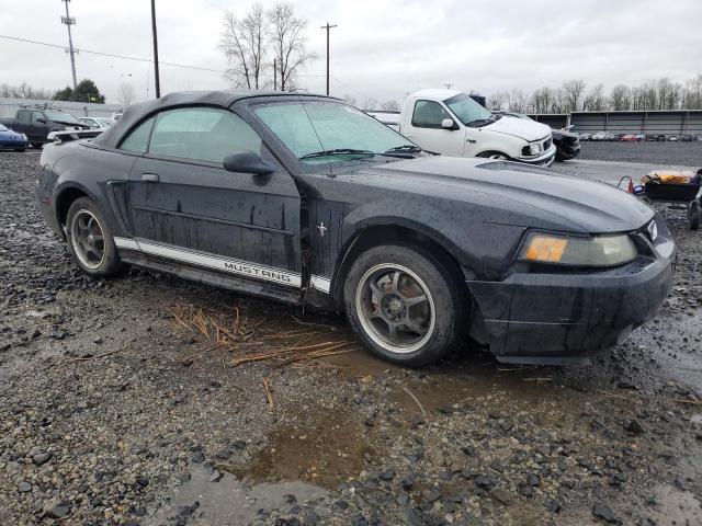 1FAFP44422F205982 - 2002 FORD MUSTANG BLACK photo 4