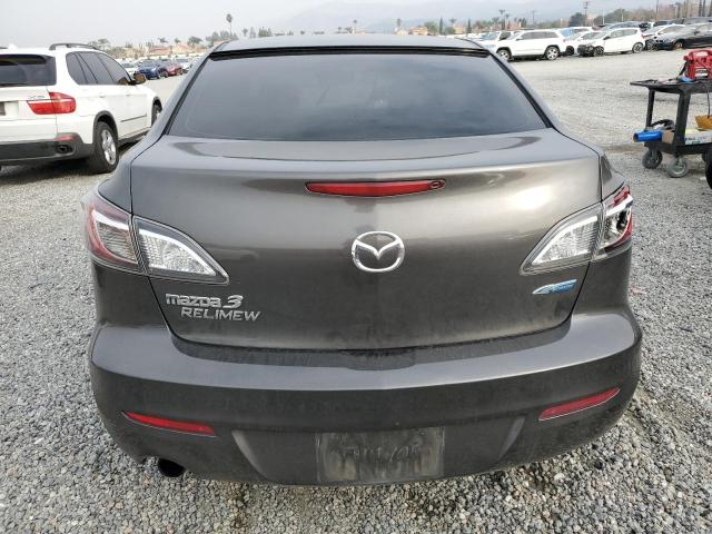 JM1BL1VP8D1793950 - 2013 MAZDA 3 I GRAY photo 6