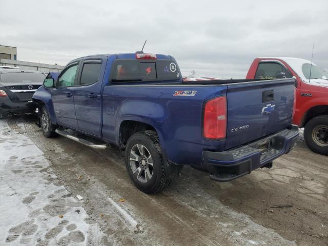 1GCGTDE36G1189872 - 2016 CHEVROLET COLORADO Z71 BLUE photo 2