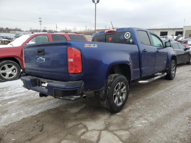 1GCGTDE36G1189872 - 2016 CHEVROLET COLORADO Z71 BLUE photo 3