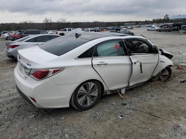 KMHEC4A45FA131798 - 2015 HYUNDAI SONATA HYBRID WHITE photo 3