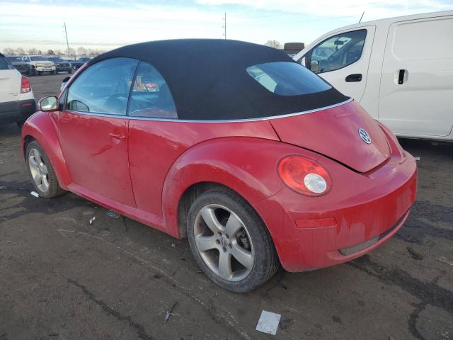 3VWSF31Y26M318041 - 2006 VOLKSWAGEN NEW BEETLE CONVERTIBLE OPTION PACKAGE 2 RED photo 2
