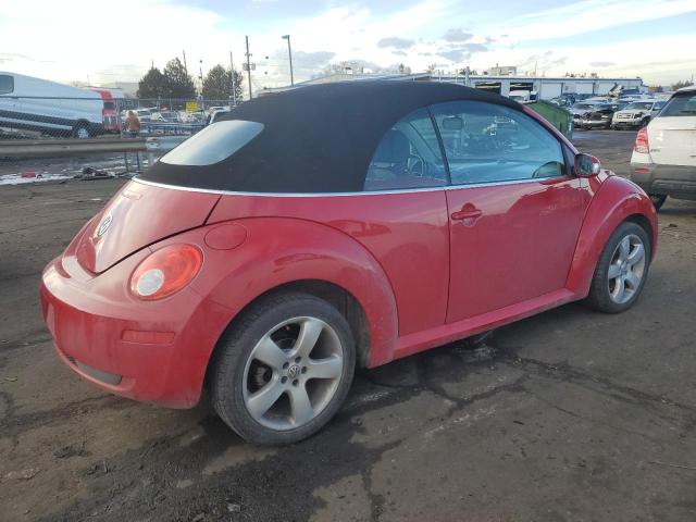 3VWSF31Y26M318041 - 2006 VOLKSWAGEN NEW BEETLE CONVERTIBLE OPTION PACKAGE 2 RED photo 3
