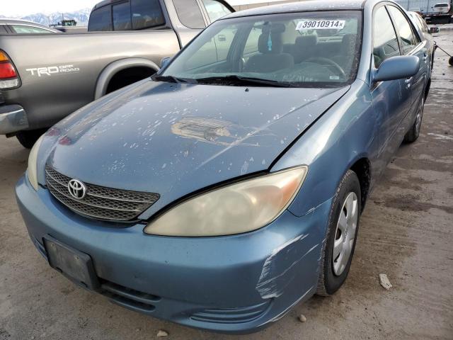 4T1BE32K03U734298 - 2003 TOYOTA CAMRY LE BLUE photo 5