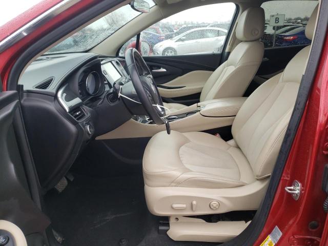 LRBFXASA0HD239455 - 2017 BUICK ENVISION PREFERRED MAROON photo 7