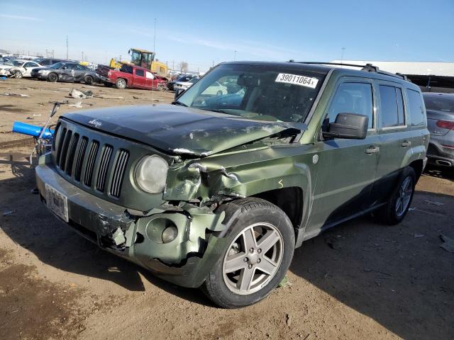 1J8FF28W97D308938 - 2007 JEEP PATRIOT SPORT GREEN photo 1