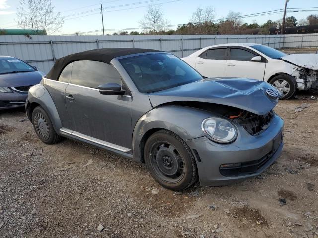 3VW5P7AT5DM814406 - 2013 VOLKSWAGEN BEETLE GRAY photo 4