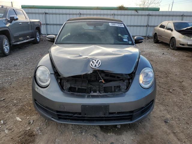 3VW5P7AT5DM814406 - 2013 VOLKSWAGEN BEETLE GRAY photo 5