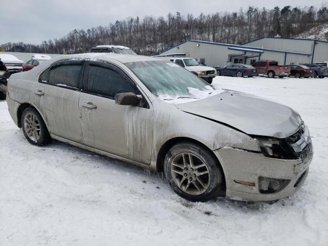 3FAHP0GA0AR215270 - 2010 FORD FUSION S SILVER photo 4