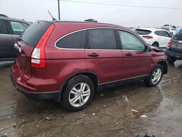 5J6RE4H55AL101481 - 2010 HONDA CR-V EX BURGUNDY photo 3