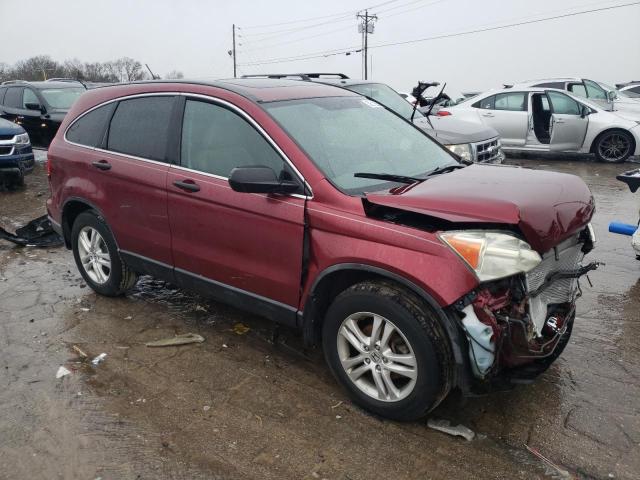 5J6RE4H55AL101481 - 2010 HONDA CR-V EX BURGUNDY photo 4