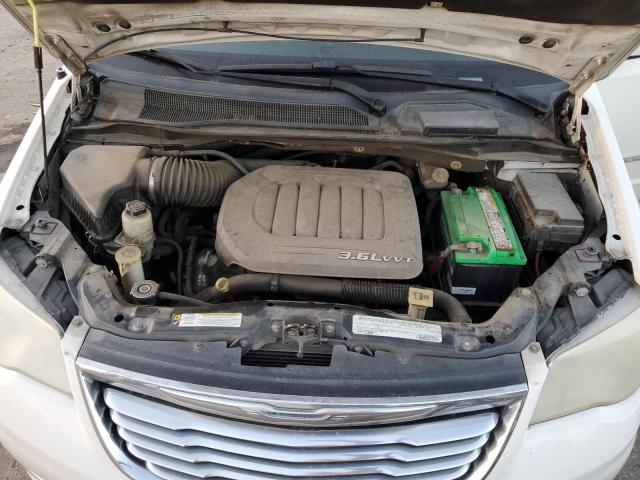 2A4RR5DG6BR687618 - 2011 CHRYSLER TOWN & COU TOURING თეთრი ფოტო 12