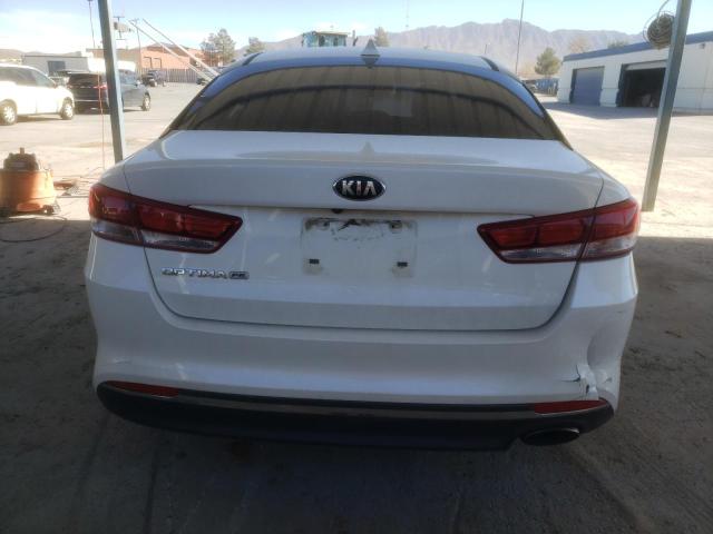 KNAGT4L35G5091151 - 2016 KIA OPTIMA LX WHITE photo 6