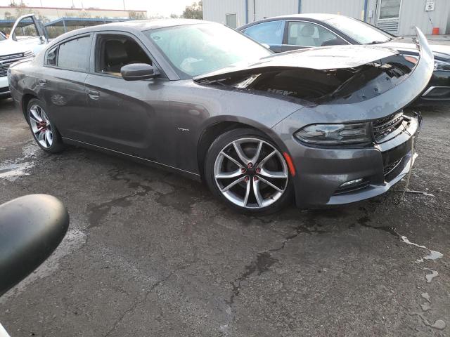 2C3CDXCT9FH836639 - 2015 DODGE CHARGER R/T GRAY photo 4