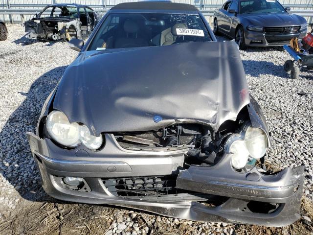 WDBTK56G29T100944 - 2009 MERCEDES-BENZ CLK 350 GRAY photo 5