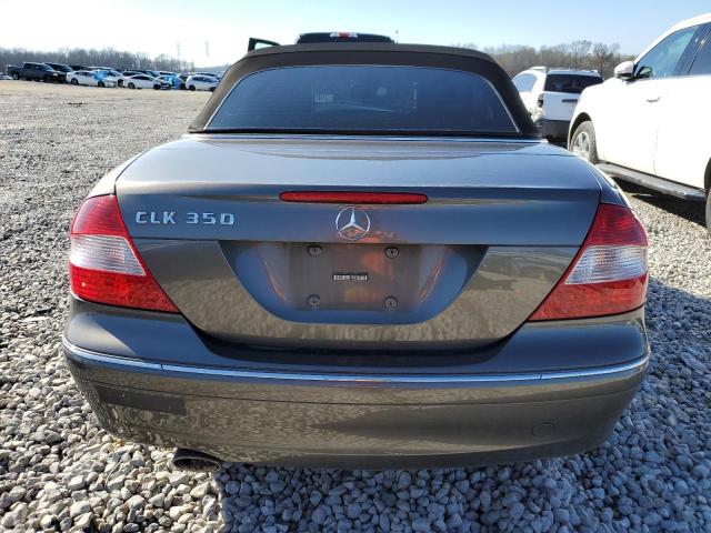 WDBTK56G29T100944 - 2009 MERCEDES-BENZ CLK 350 GRAY photo 6