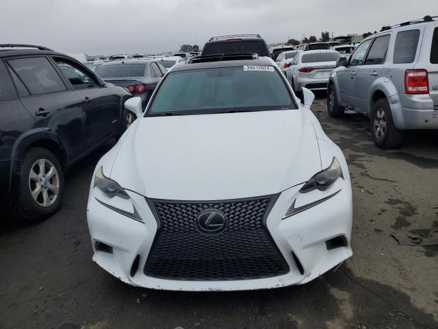 JTHBE1D21E5008211 - 2014 LEXUS IS 350 WHITE photo 5