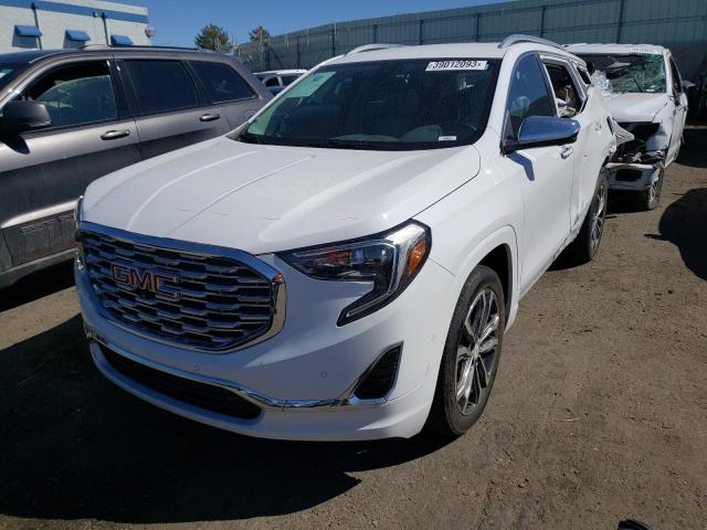 3GKALSEX1KL162551 - 2019 GMC TERRAIN DENALI WHITE photo 1