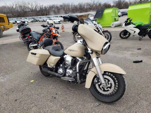 1HD1KRM14EB642690 - 2014 HARLEY-DAVIDSON FLHXS STREET GLIDE SPECIAL CREAM photo 1