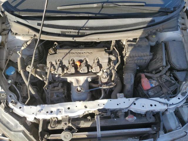 19XFB2F93DE084124 - 2013 HONDA CIVIC EXL თეთრი ფოტო 11