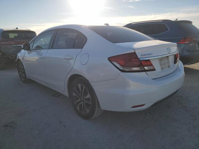 19XFB2F93DE084124 - 2013 HONDA CIVIC EXL თეთრი ფოტო 2