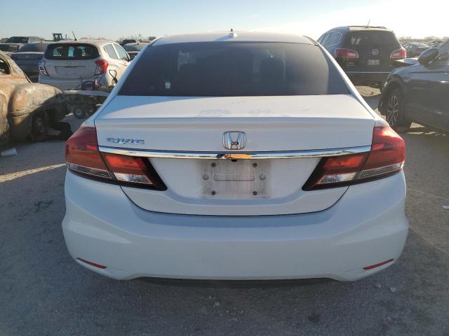19XFB2F93DE084124 - 2013 HONDA CIVIC EXL თეთრი ფოტო 6