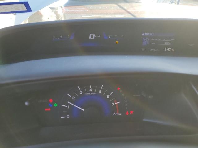 19XFB2F93DE084124 - 2013 HONDA CIVIC EXL თეთრი ფოტო 9