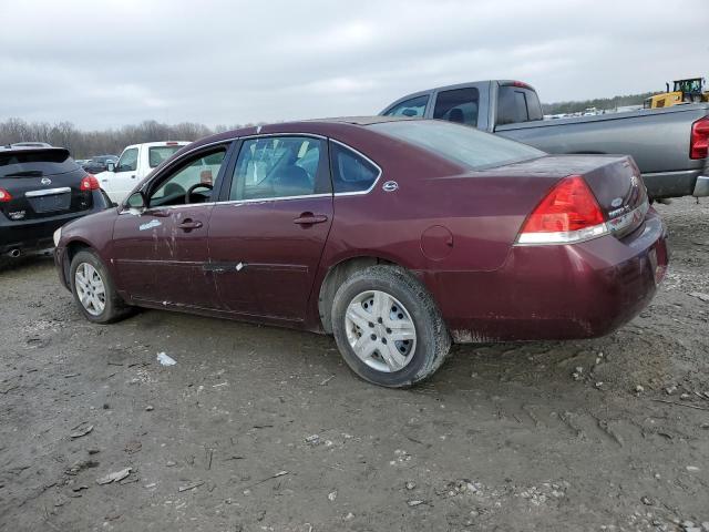 2G1WB55K079182724 - 2007 CHEVROLET IMPALA LS PURPLE photo 2