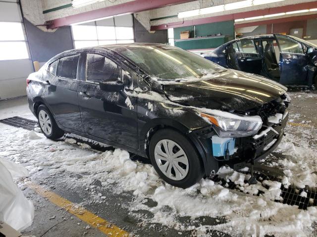 3N1CN8DV7PL834317 - 2023 NISSAN VERSA S BLACK photo 4