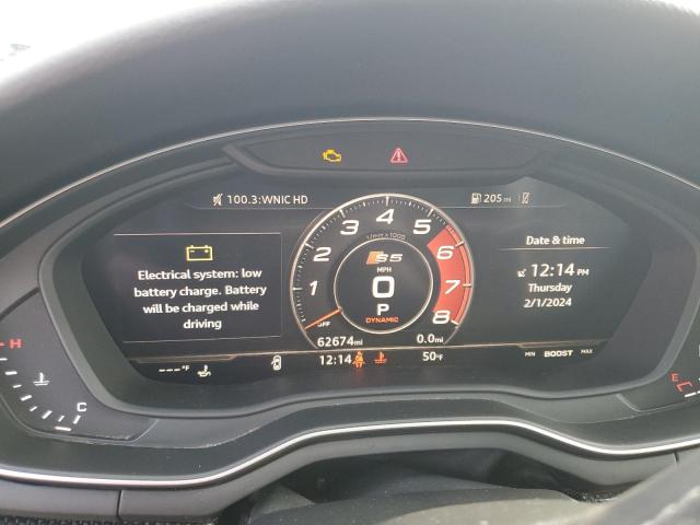 WAUP4AF54KA051832 - 2019 AUDI S5 PREMIUM PLUS ნაცრისფერი ფოტო 9