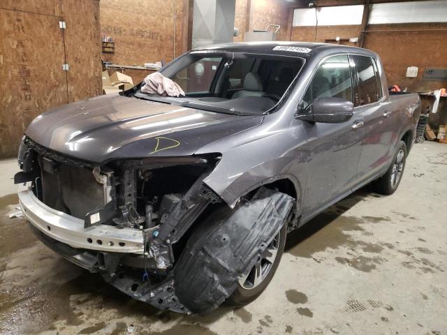 5FPYK3F75KB015382 - 2019 HONDA RIDGELINE RTL GRAY photo 2