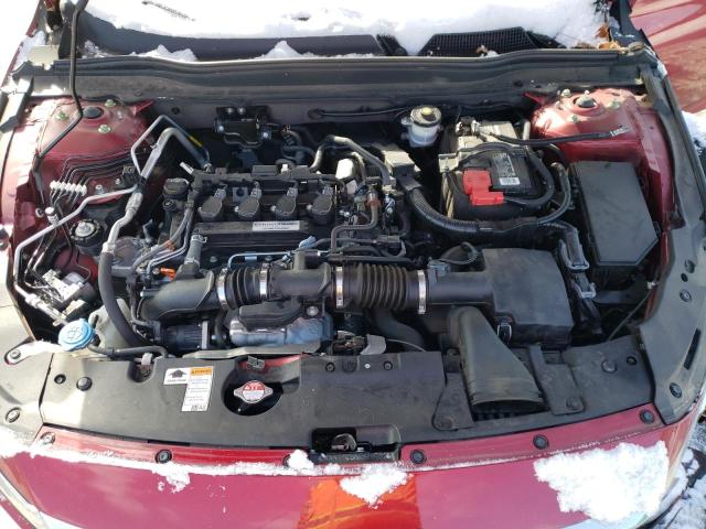 1HGCV1F13JA067600 - 2018 HONDA ACCORD LX RED photo 11