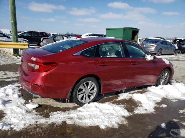 1HGCV1F13JA067600 - 2018 HONDA ACCORD LX RED photo 3